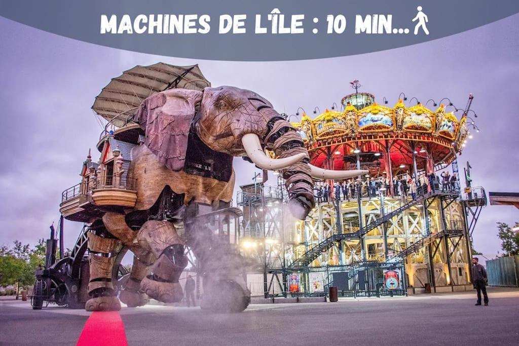 Machines De L'Ile - Fibre - Netflix - T2 La Tour Lejlighed Nantes Eksteriør billede