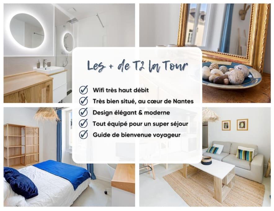 Machines De L'Ile - Fibre - Netflix - T2 La Tour Lejlighed Nantes Eksteriør billede